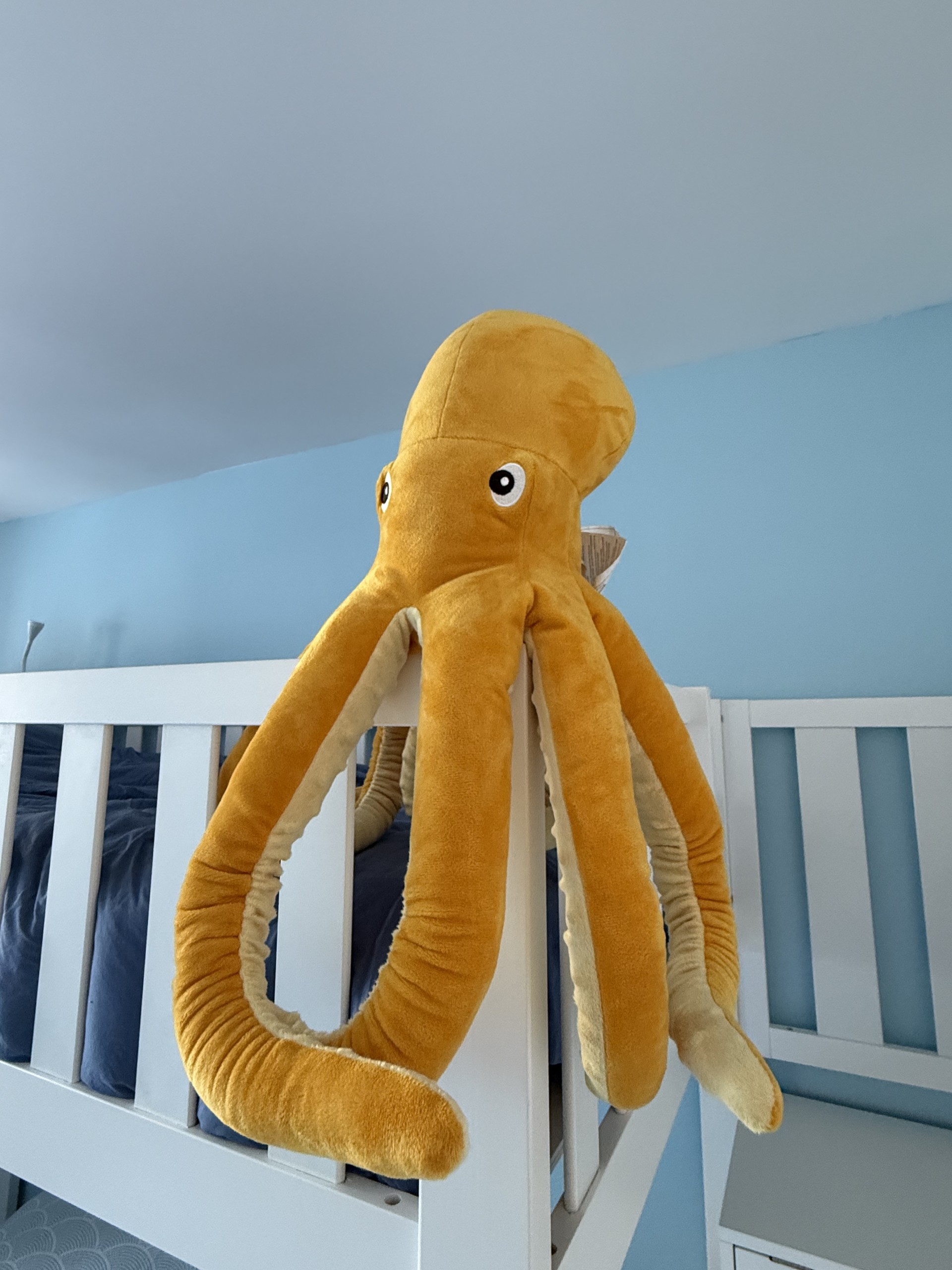 Décoration marine dans la chambre familiale du Nid Marin